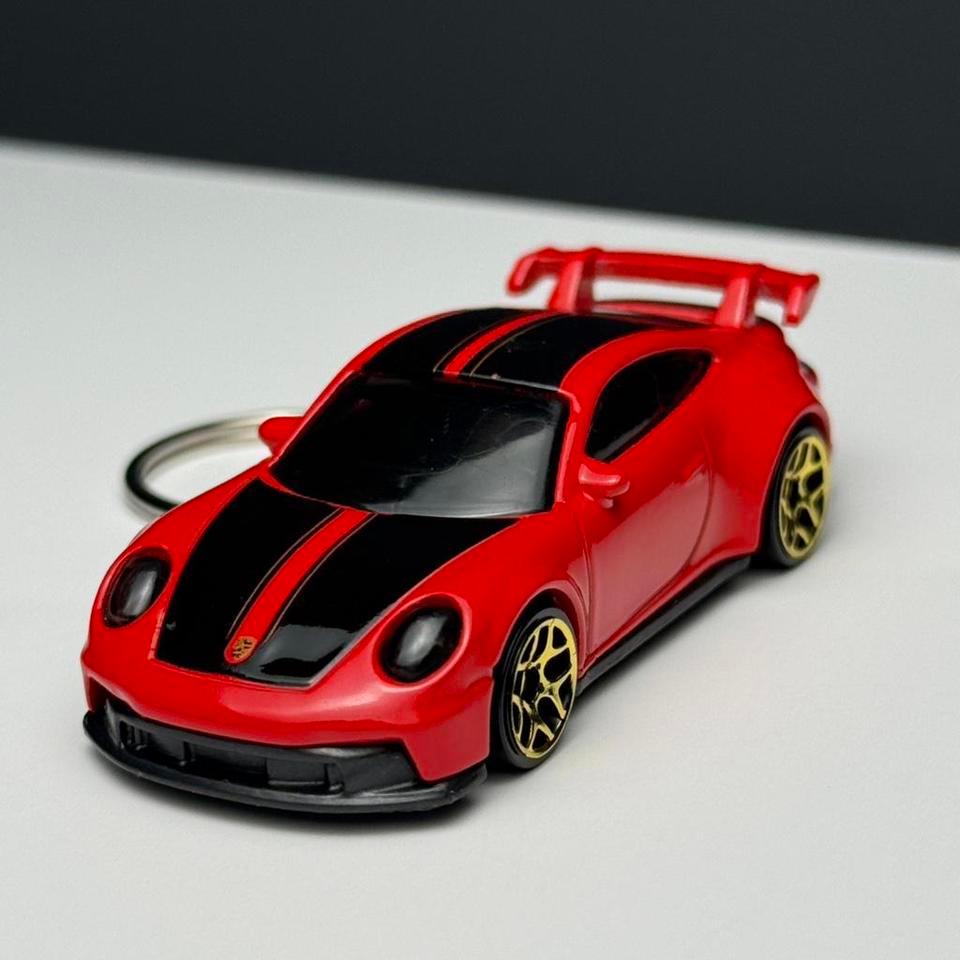 Porsche 911 Gt3 Rs Keychain Ef32 3