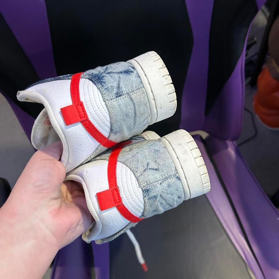Nike Dunk High Washed Denim 346f 4