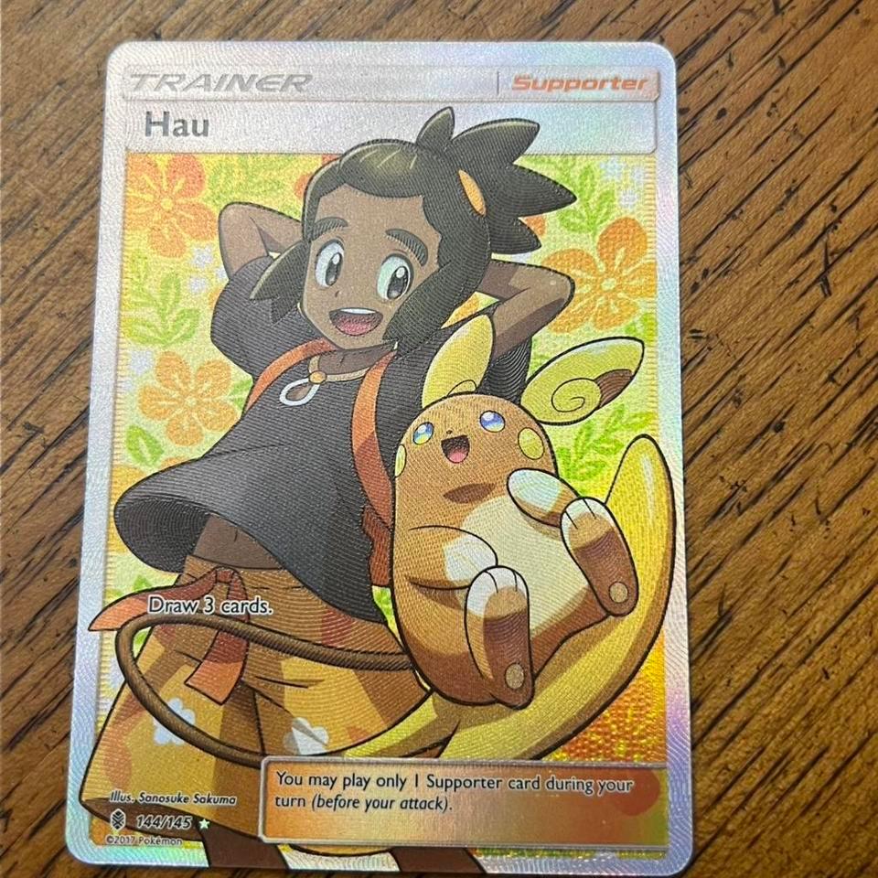 Pokemon Tcg Hau Trainer Card 5a0b