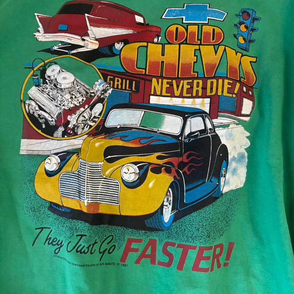 Emerald Green Vintage 90s Chevy 3a06 2