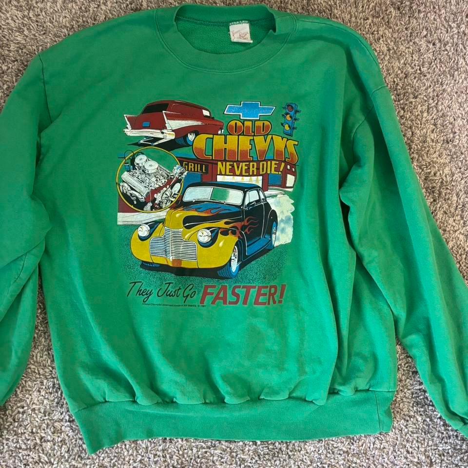 Emerald Green Vintage 90s Chevy 3a06