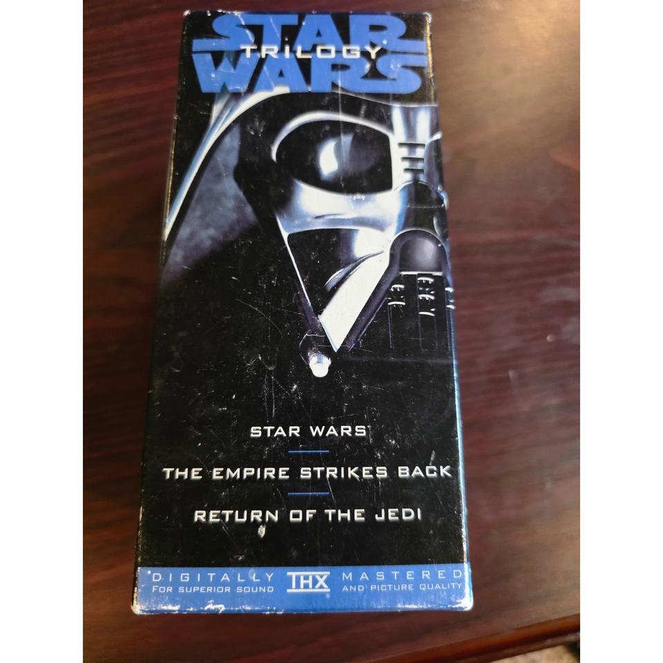 Star Wars Trilogy Vhs Set 3