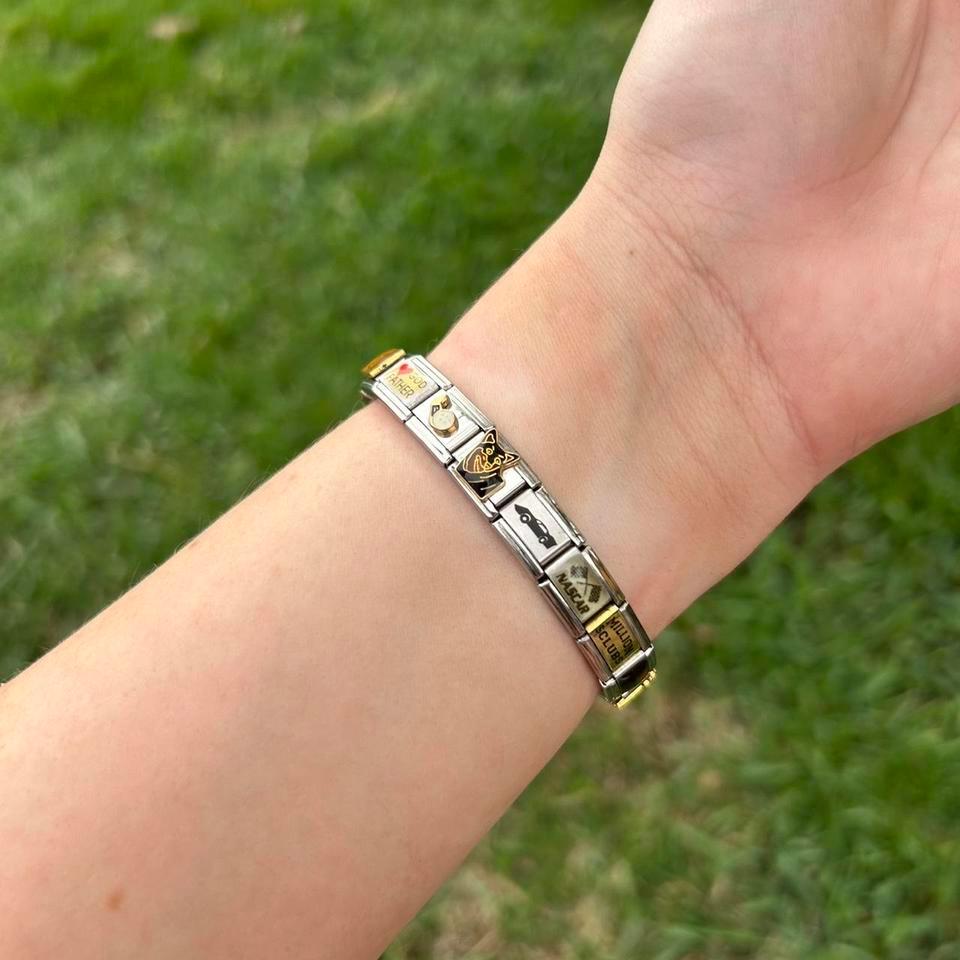 Vintage Italian Charm Bracelet More 3678 3