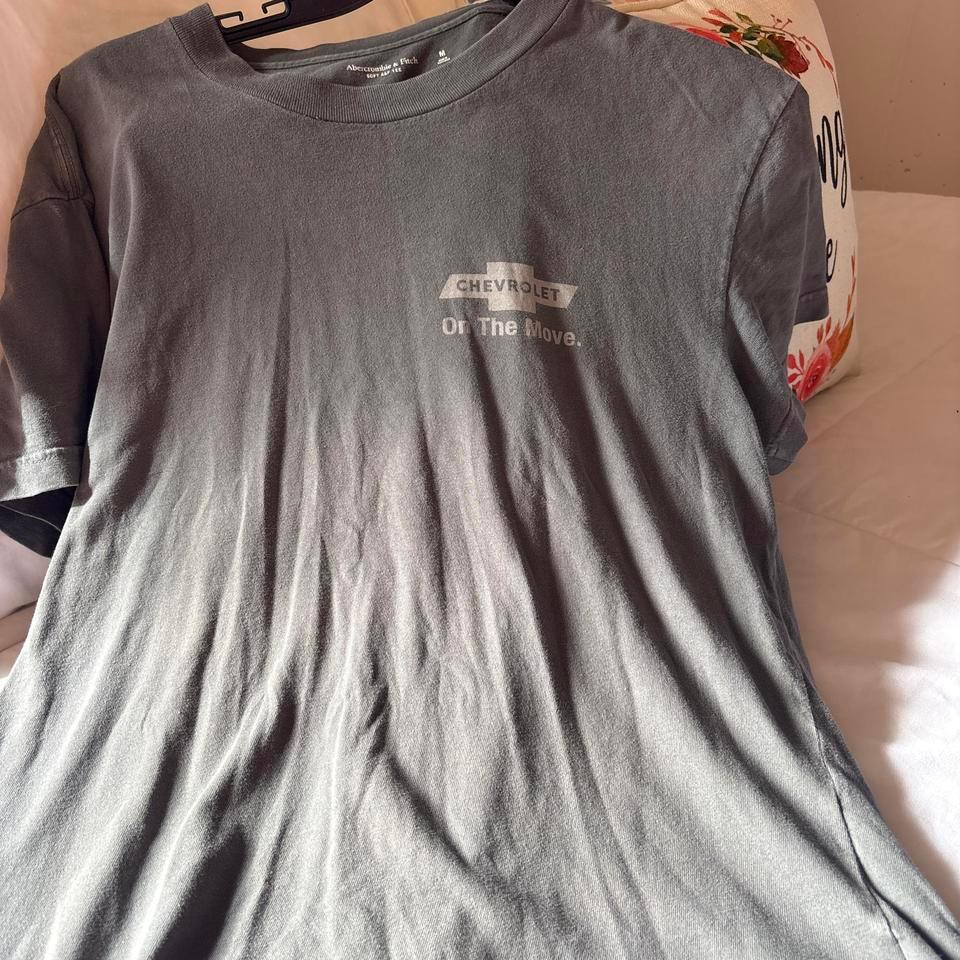Chevrolet Grey Cotton T Shirt Chevy C206