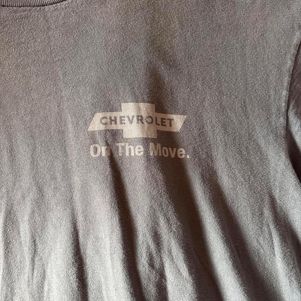 Chevrolet Grey Cotton T Shirt Chevy C206 2
