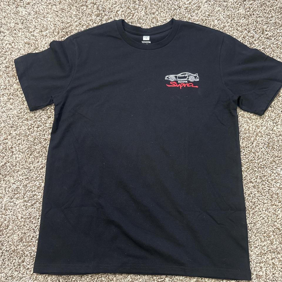 Toyota Supra Black T Shirt Supra E595