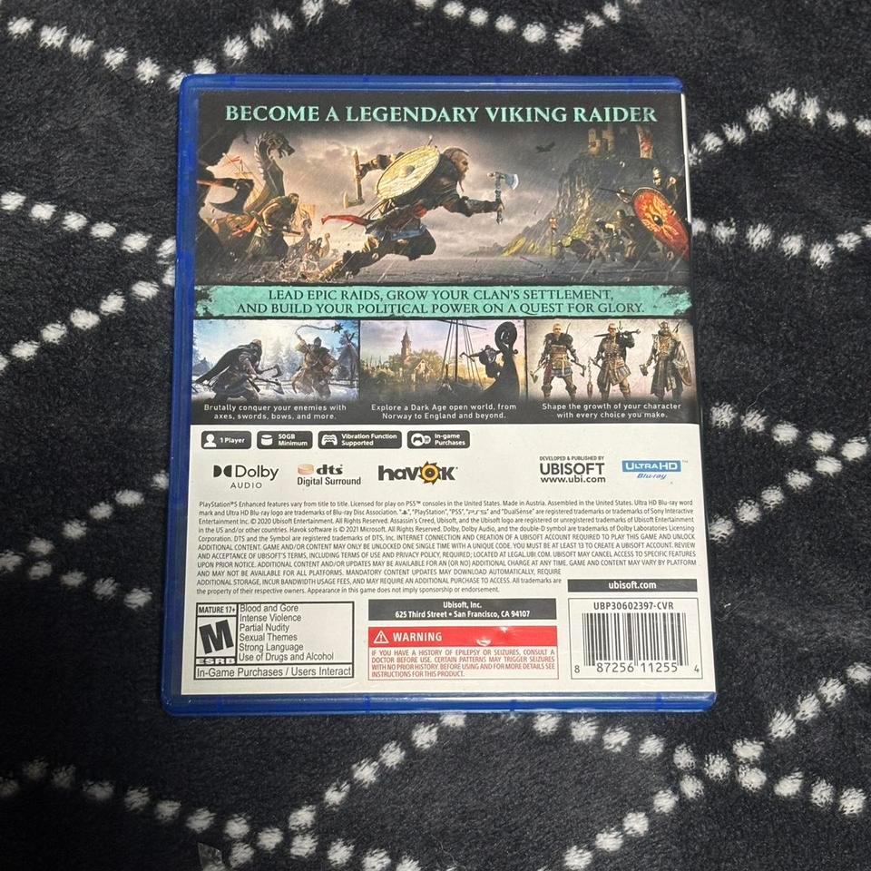 Assassins Creed Valhalla For Ps5 2