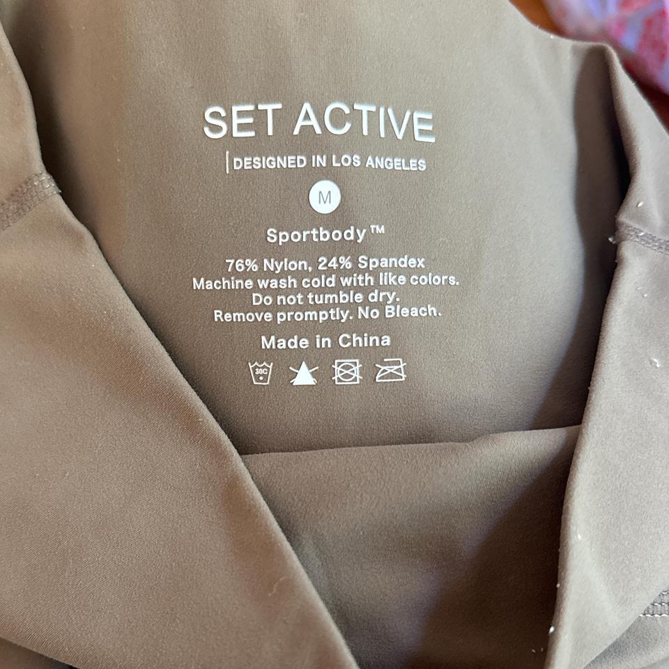 Brown Set Active Biker Shoets F2ed 3
