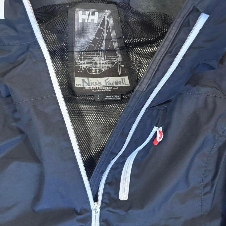 Helly Hansen Navy Windbreaker Jacket 181b 2