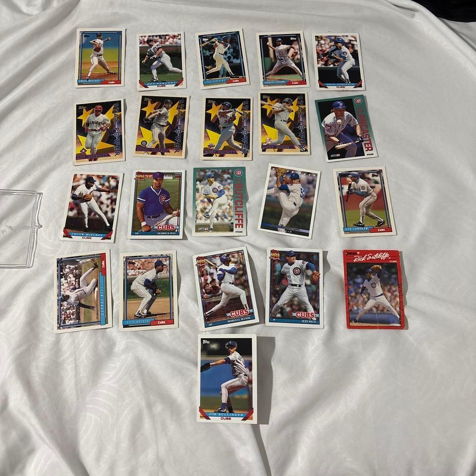 1991 Topps Baseball Card Lot 2728