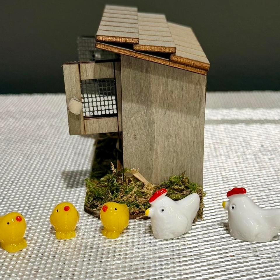 Chicken Coop With Eggs And F0a6 3
