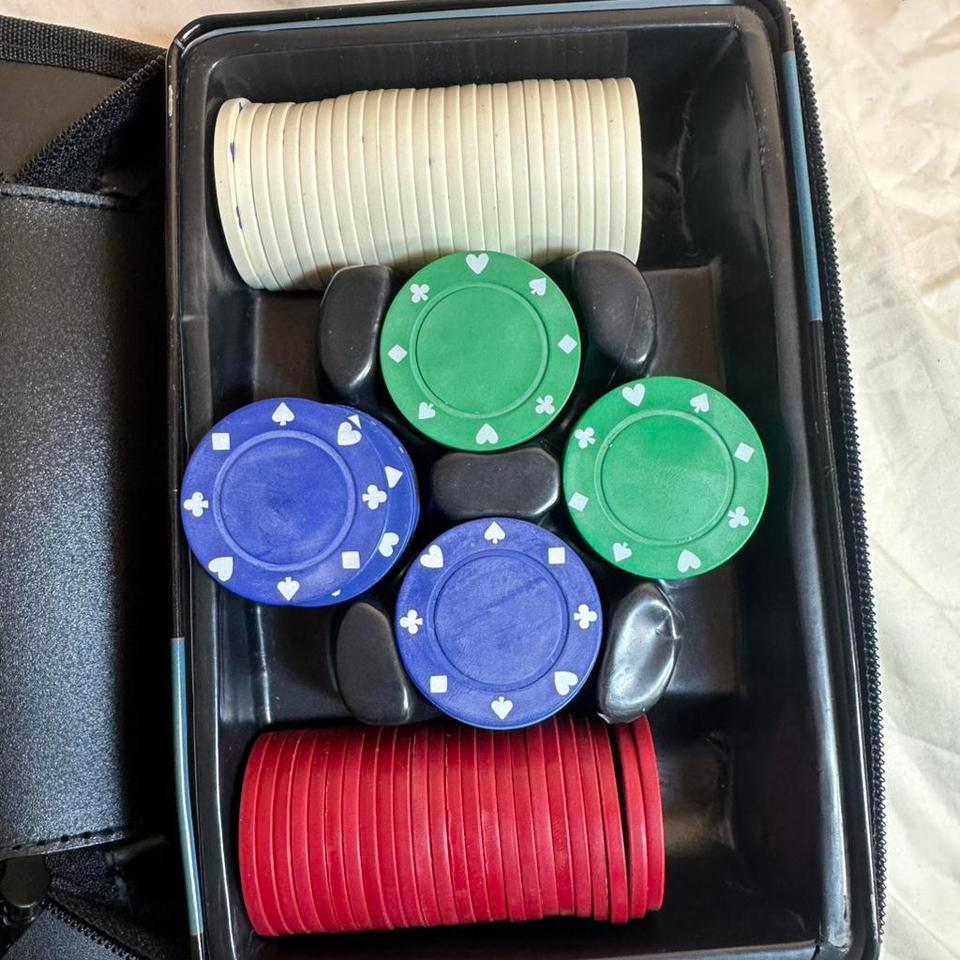 Poker Set With Chips Flaws Aaad 3