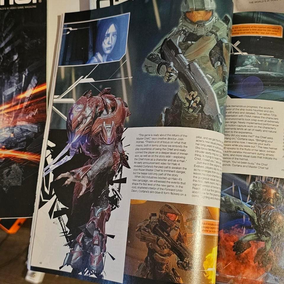 Game Informer Halo Reach Magazine 6827 3