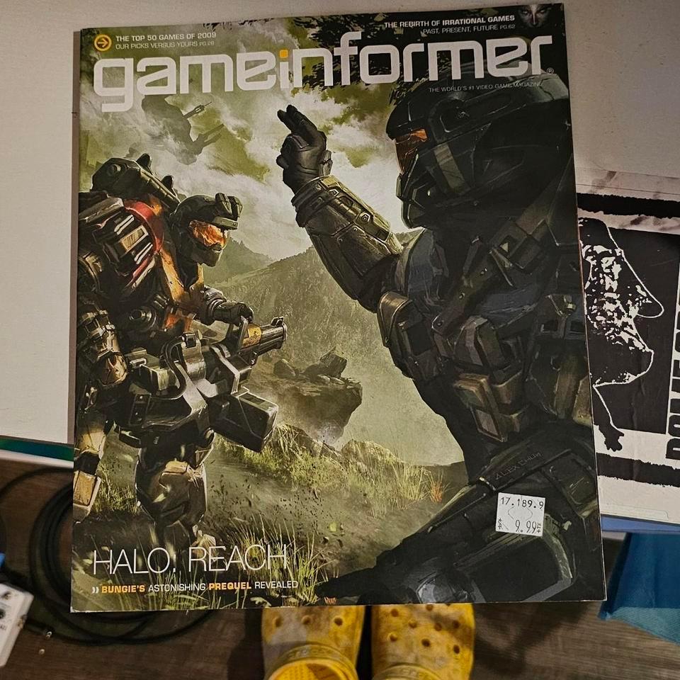 Game Informer Halo Reach Magazine 5d15