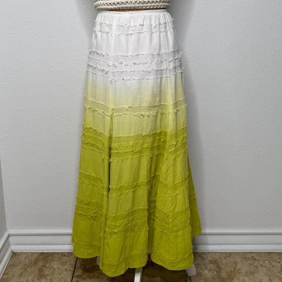 White To Lime Ombre Tiered 4f6b 3