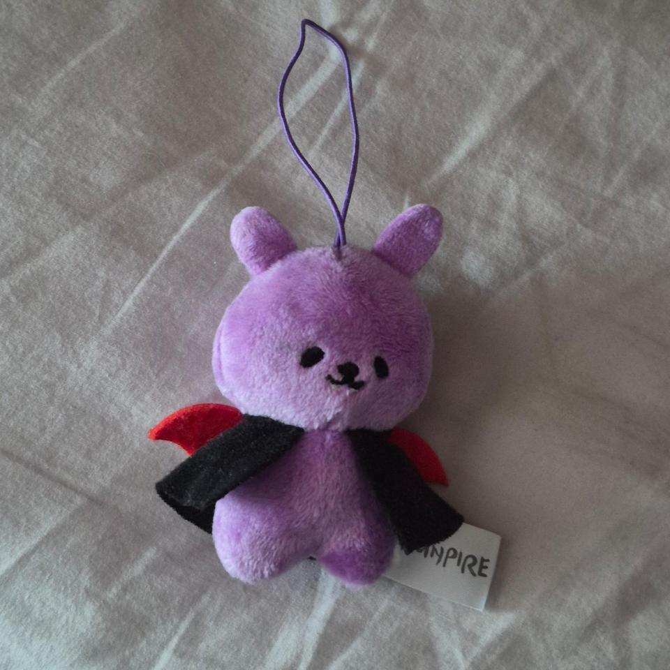 Bunpire Purple Bunny Plush Keychain 6788