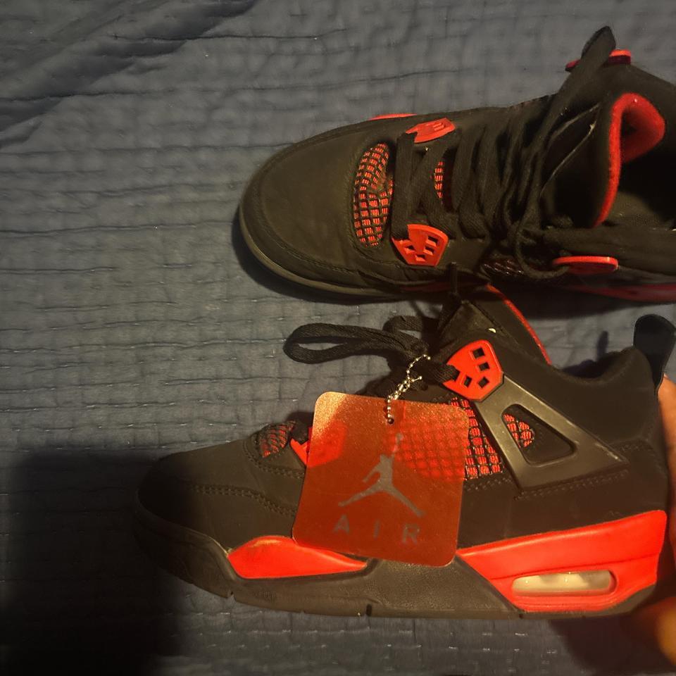 Jordan 4 Black And Red F9c9