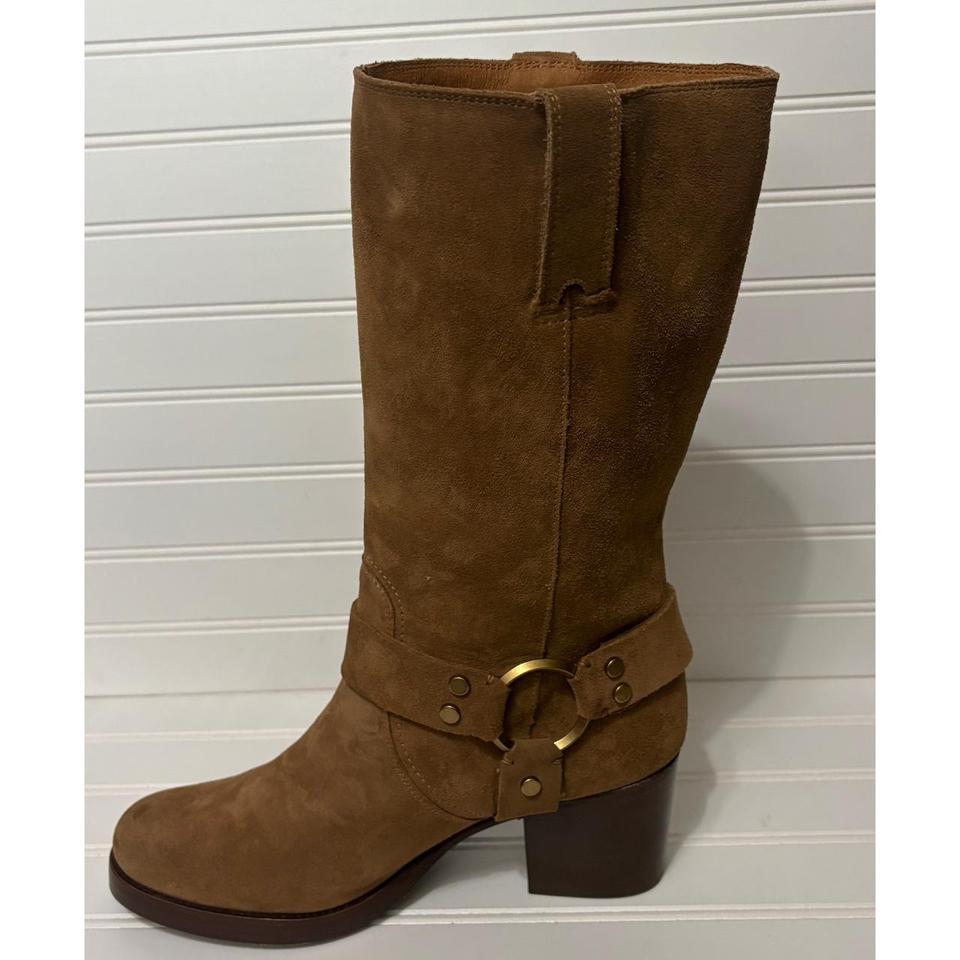 Frye Jean Harness Brown Suede 50b0 4
