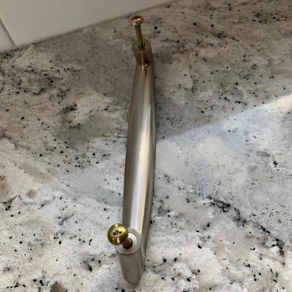 Brushed Stainless Steel Drawer Handle C34a 2