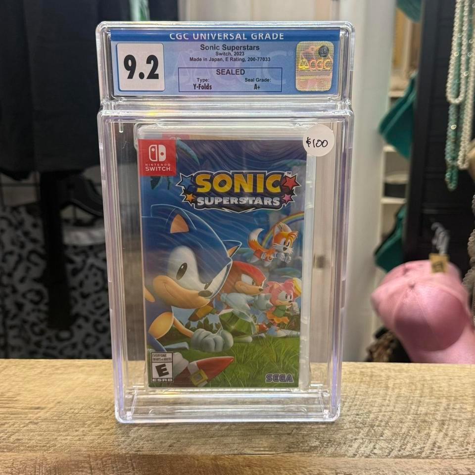 Nintendo Switch Sonic Superstars Cgc