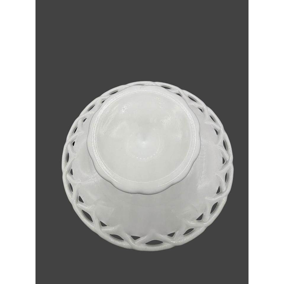 Colony Lace White Milk Glass 4427 3