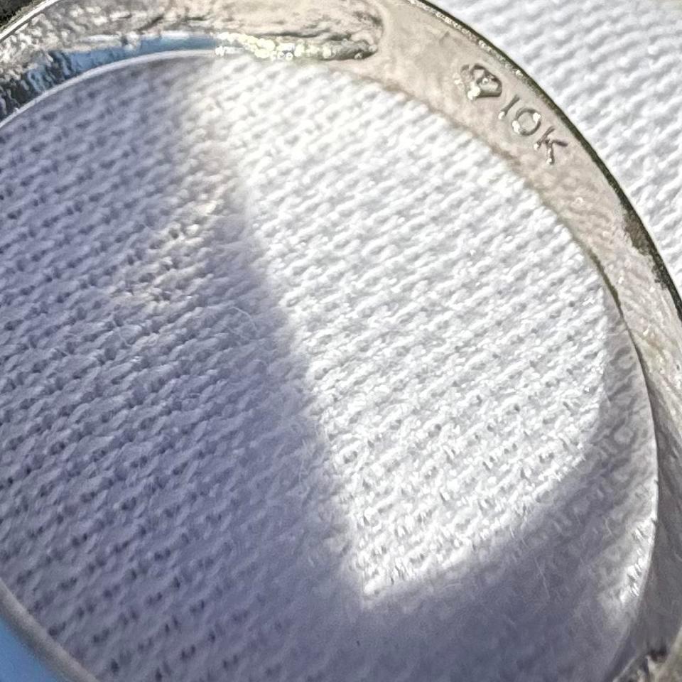 Solid 10k White Gold Zales 8