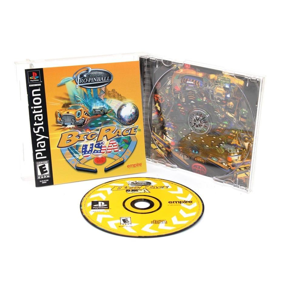 Ps1 Pro Pinball Big Race Cb76