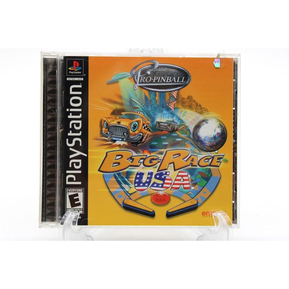Ps1 Pro Pinball Big Race Cb76 2