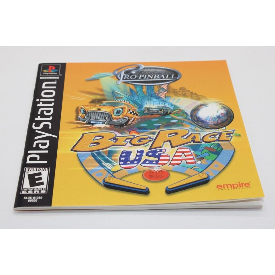 Ps1 Pro Pinball Big Race Cb76 6