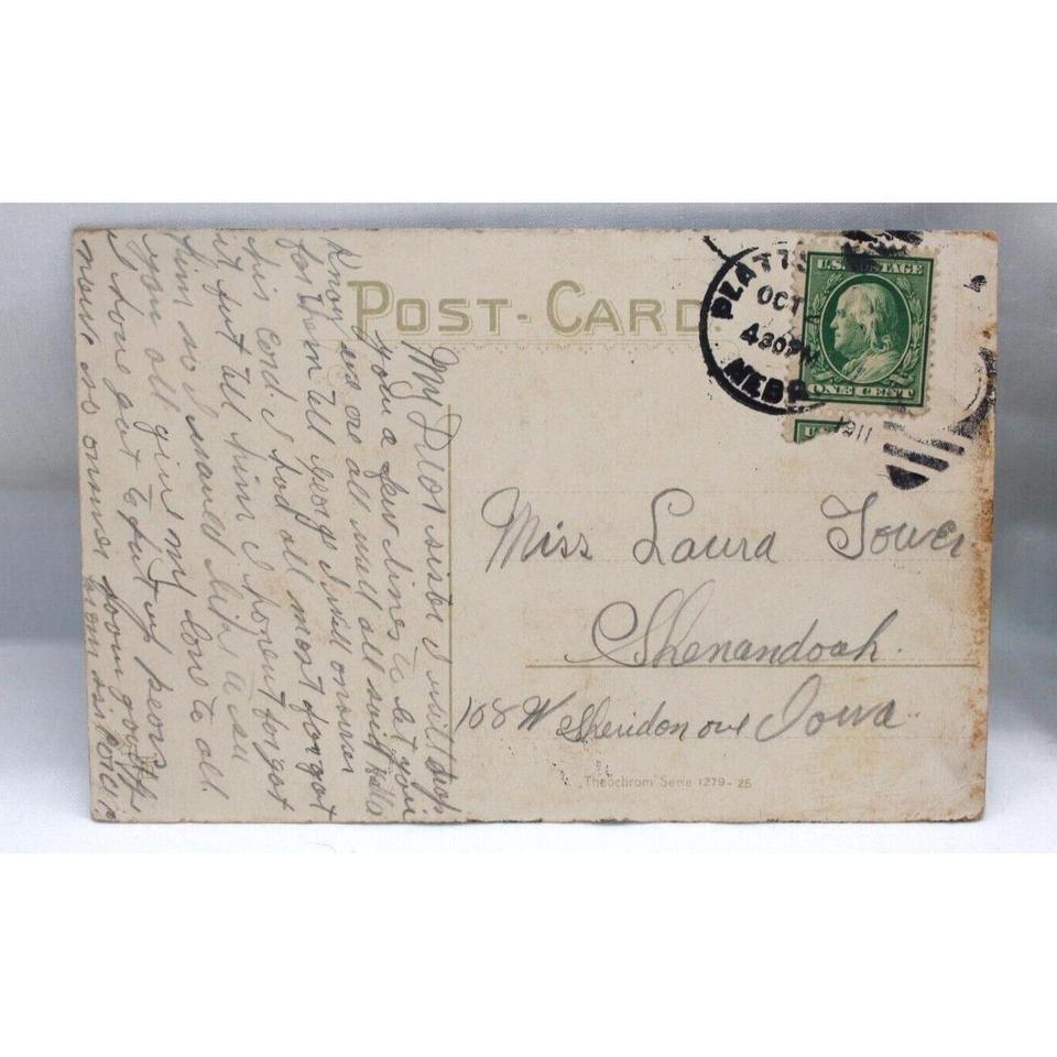 Antique Lot Of 6 Postcards 8e90 6
