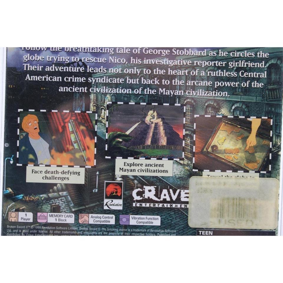 Ps1 Broken Sword Ii The 74d4 5