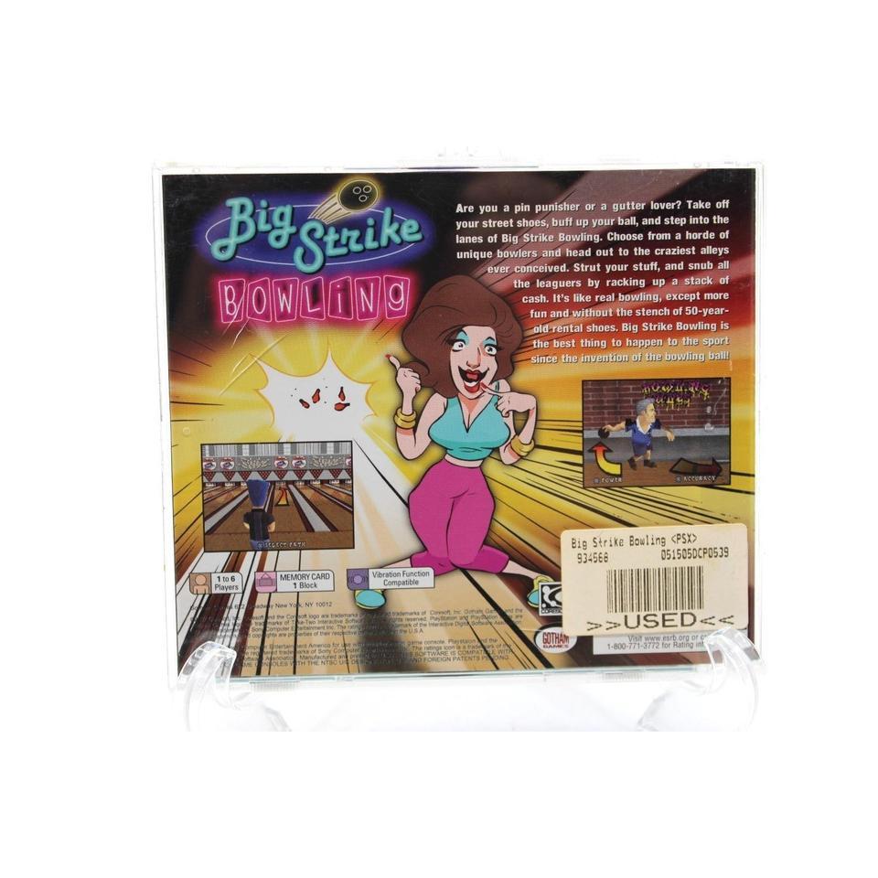 2002 Big Strike Bowling Playstation Af31 2