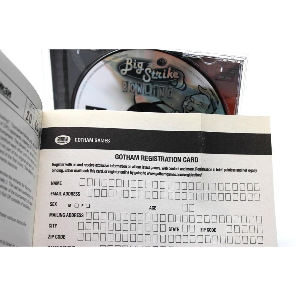 2002 Big Strike Bowling Playstation Af31 6