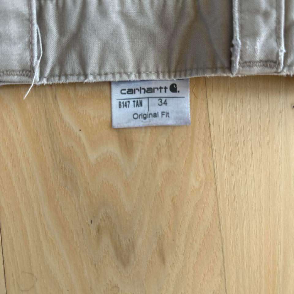 Carhartt Tan Shorts Size 34 C59f 4