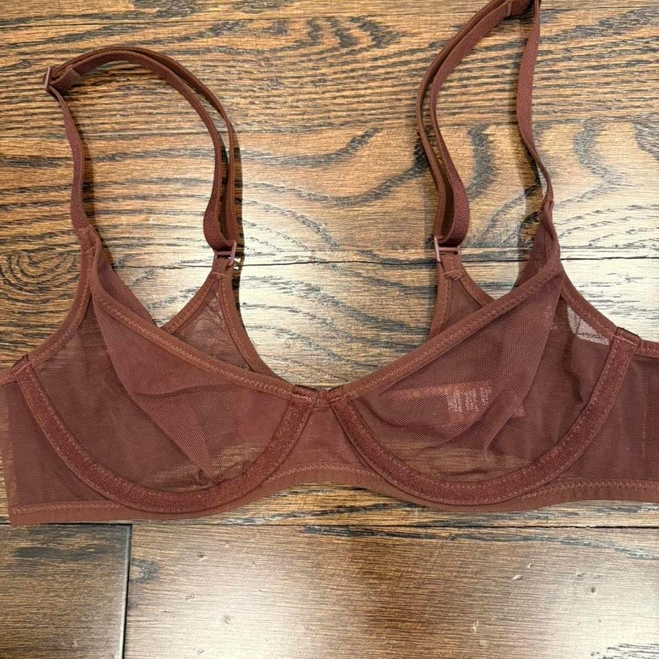 Skims Mesh Bral Lingerie 32a 375d