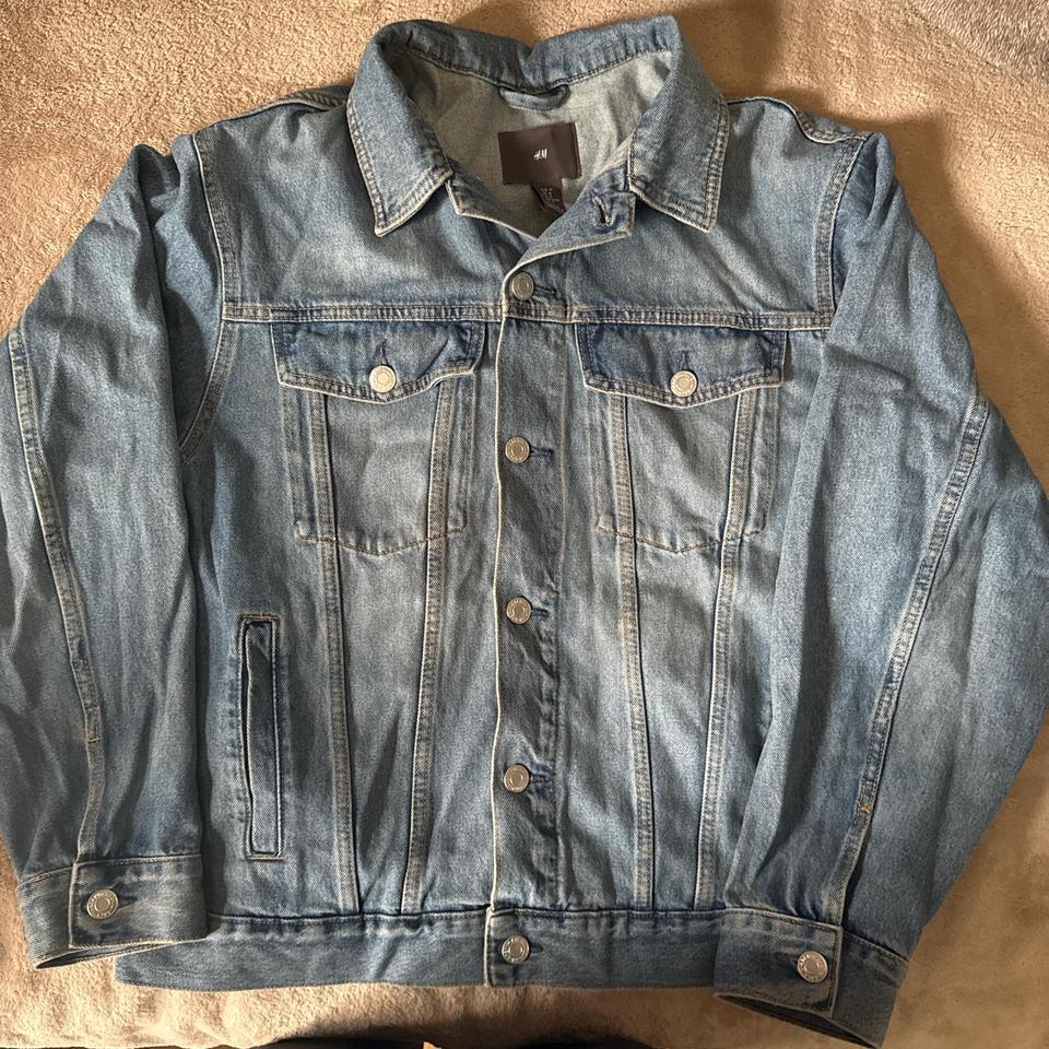 Blue Denim Hm Jacket Size 5301