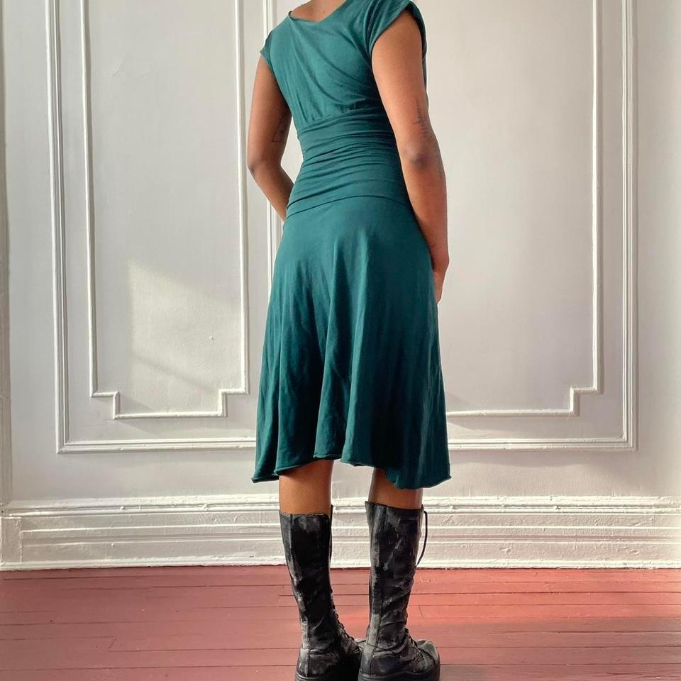 Y2k Blue Babydoll Maxi Dress B792 3