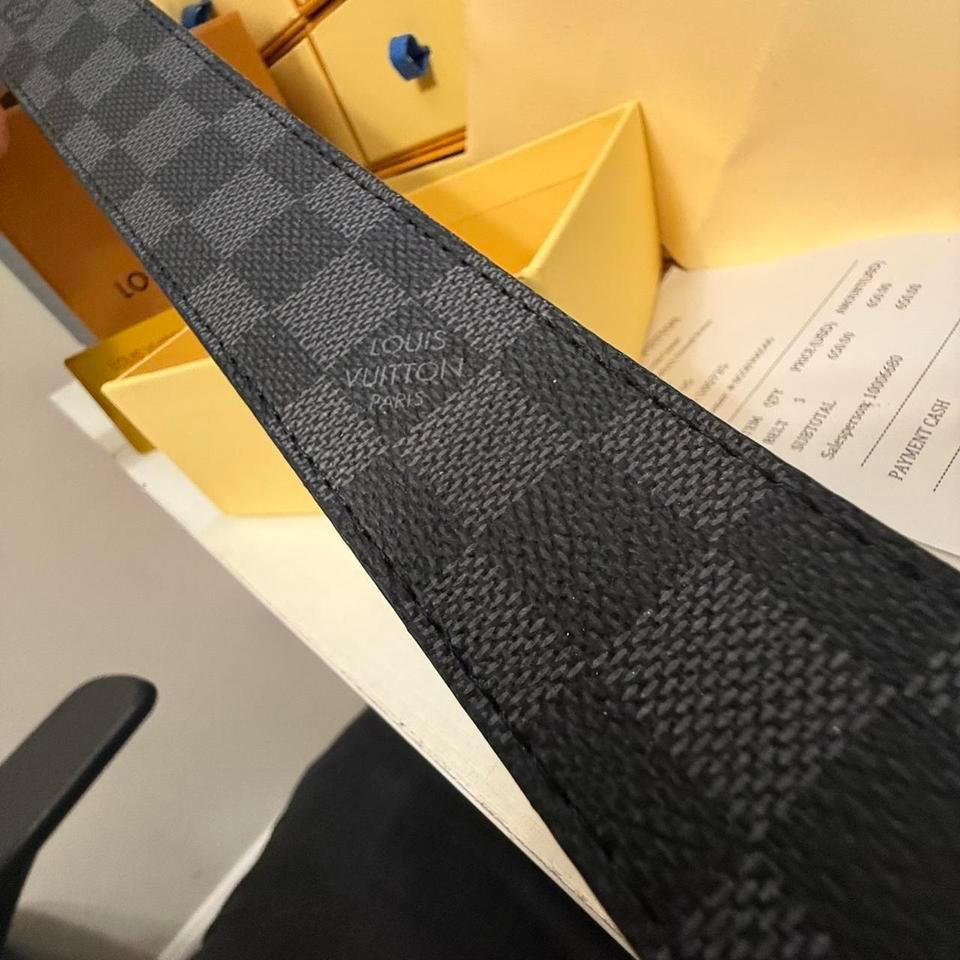 Lv Belt With Black Monogram 3291 4