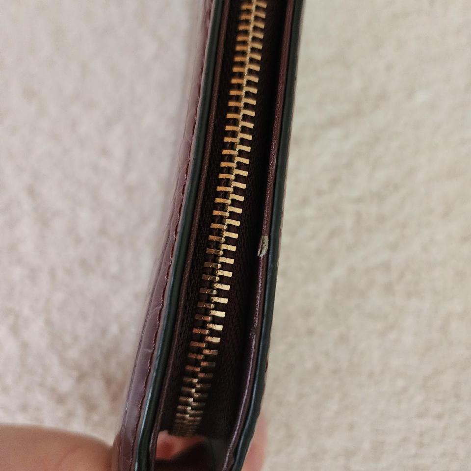 Aldo Burgundy Wallet With Gold D460 5