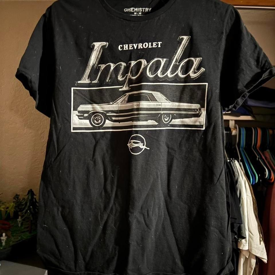 Black Chevrolet Impala Tee Size 1e3e