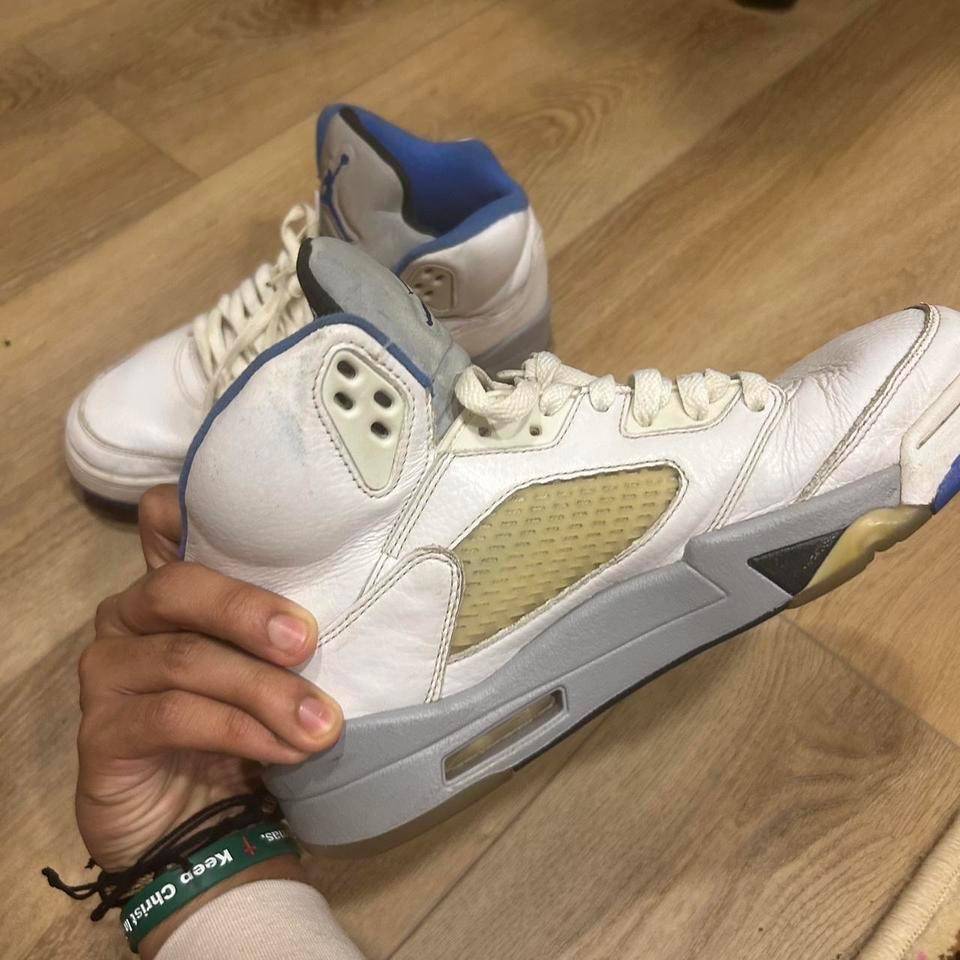 White And Blue Jordan 5 Be55 3