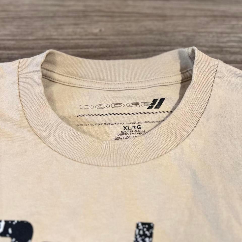 Dodge Challenger Rallye Tan T Shirt 2a16 4