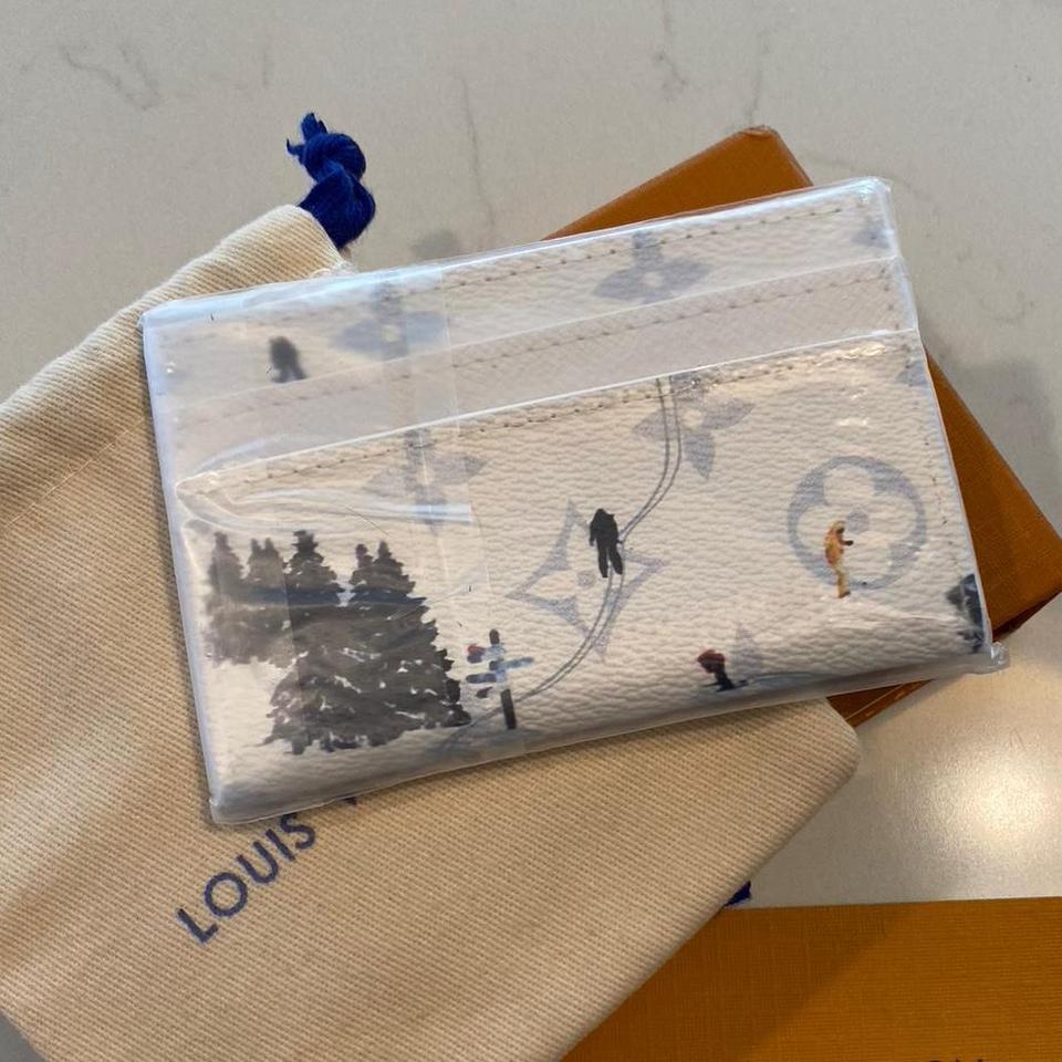 Lv Ski White Double Card 2b9f 2