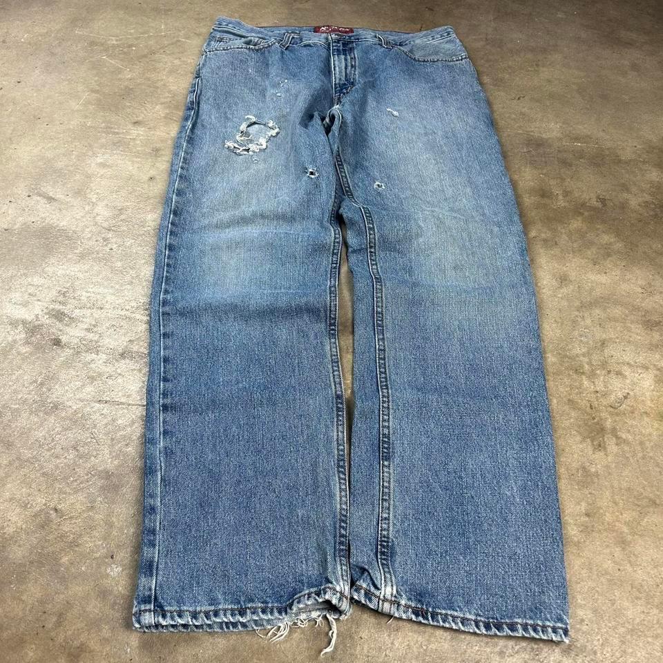 Arizona Faded Blue Baggy Jeans 86ae