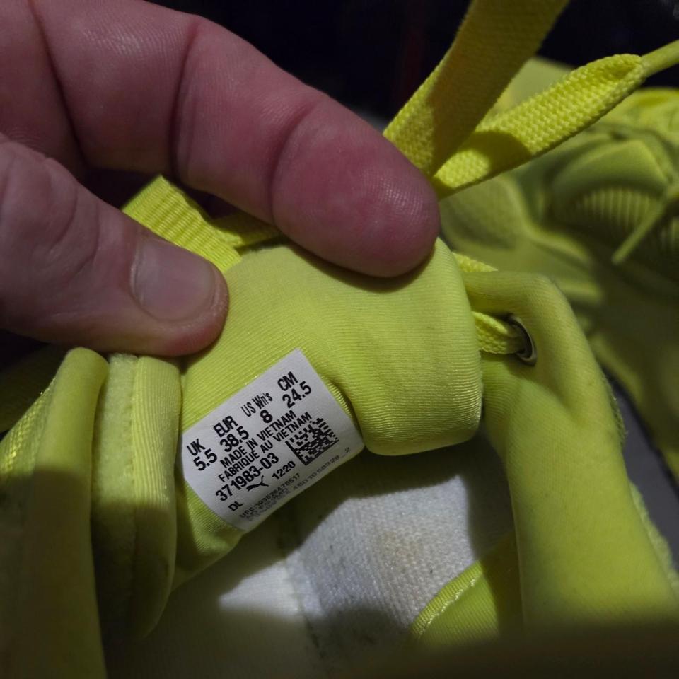 Puma Rs X Neon Yellow Trainers 91e0 2