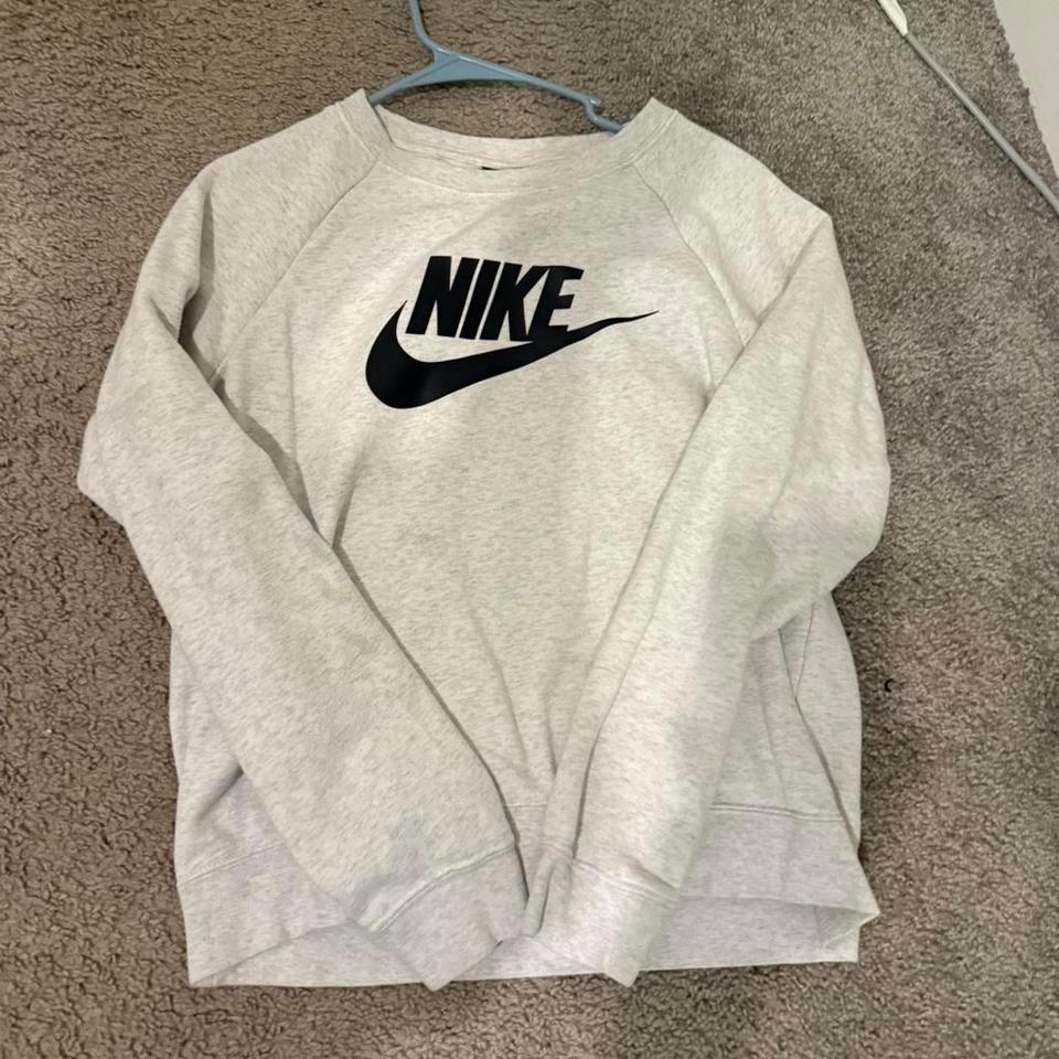 Nike Grey Crewneck Sweatshirt Size 827e
