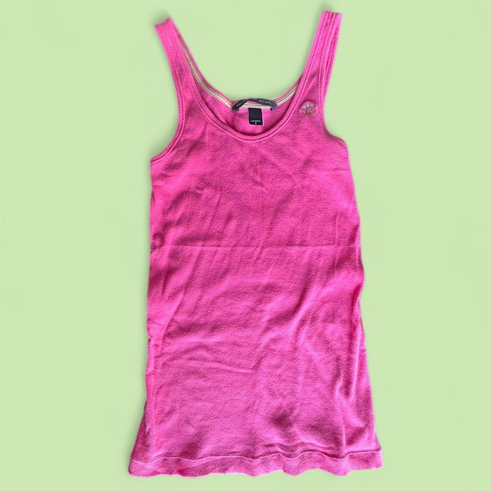 Vintage Victorias Secret Ribbed Tank 8d0b