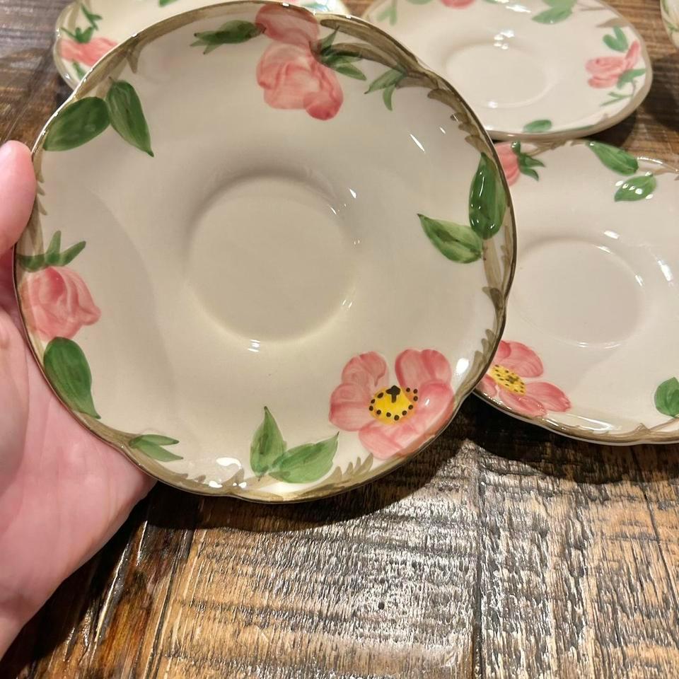 Vintage Franciscan Desert Rose Tea 5