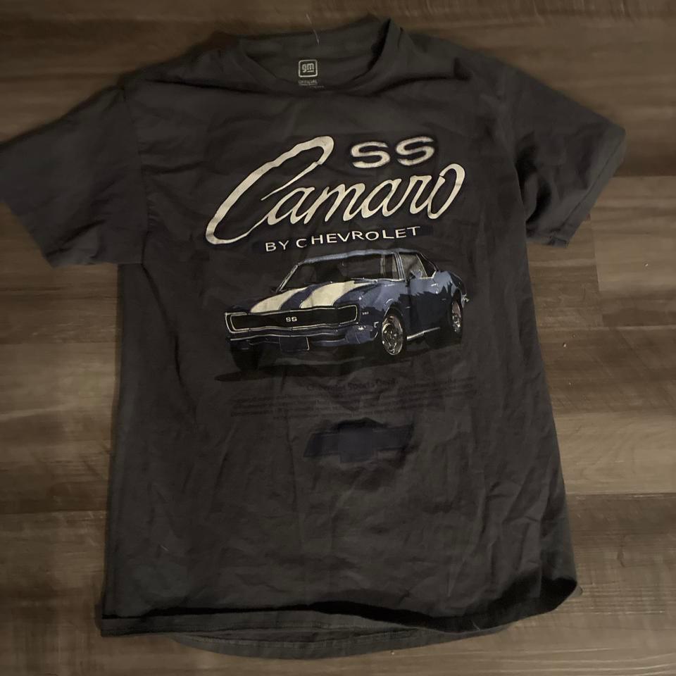 Chevrolet Camaro Ss Black T Shirt 617d