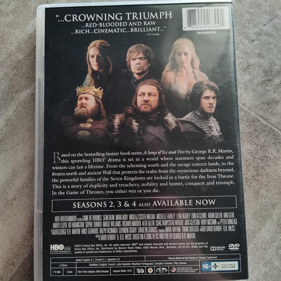 Game Of Thrones The Complete 16eb 2